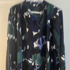 Ann Taylor floral Blouse
